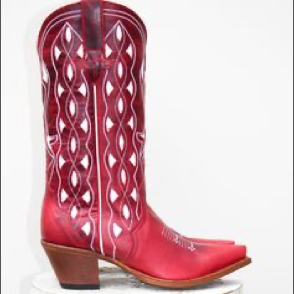 Macie Bean Red Hot Cowboy Boots